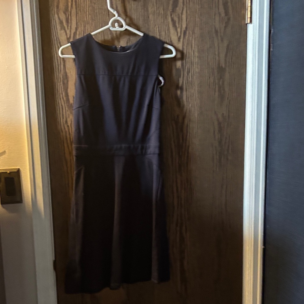 Lila Rose Classic Black Midi Dress